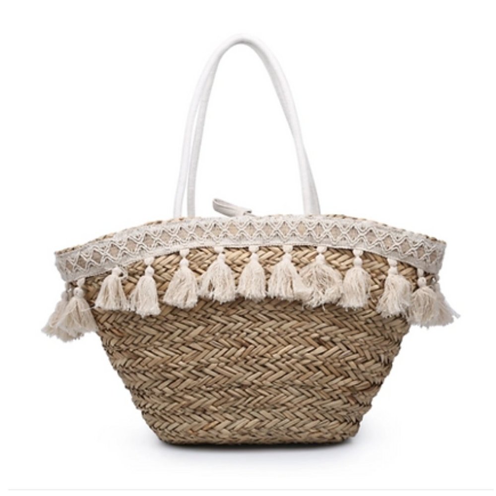 NATURAL SEAGRASS TOTE